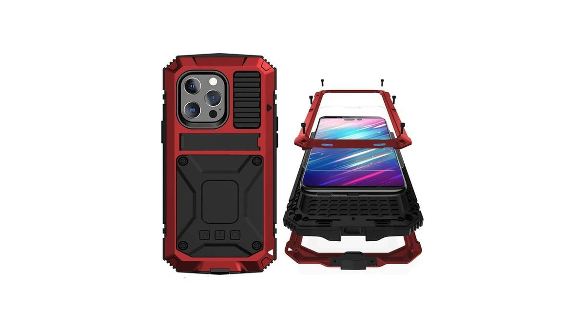 Simicoo Iphone 14 Pro Metal Case With Screen Protector Camera
