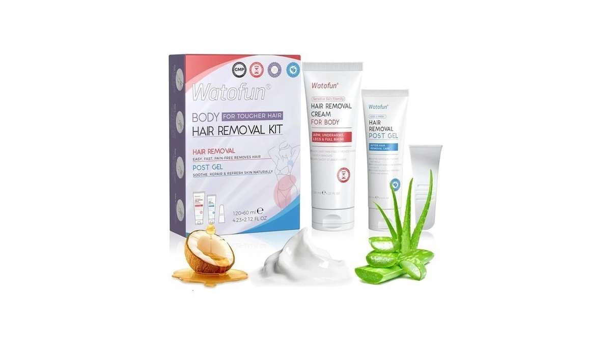 Body Hair Removal Cream For Sensitive Skin Painless 5 Min