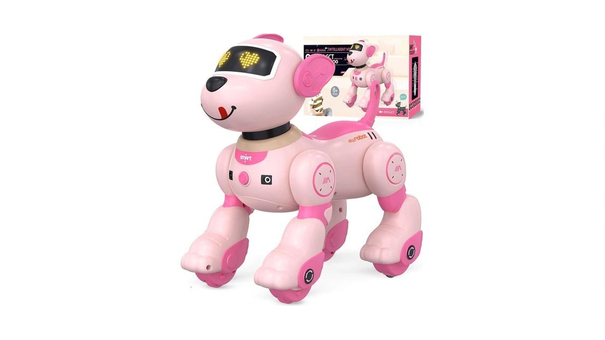 Anysun Remote Control Robot Dog Toy For Kids, Programmable Smart