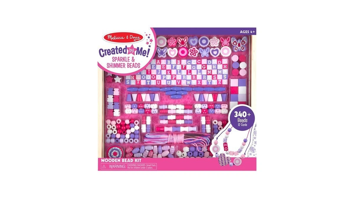 Melissa & Doug Created By Me! Sparkle & Shimmer Beads