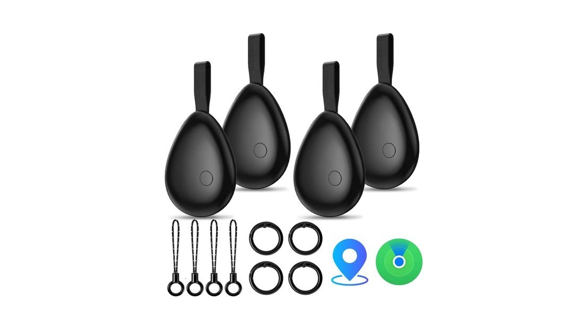 Oaqqiiw Air Tracker Tags (ios Only) 4 Pack: Bluetooth Item
