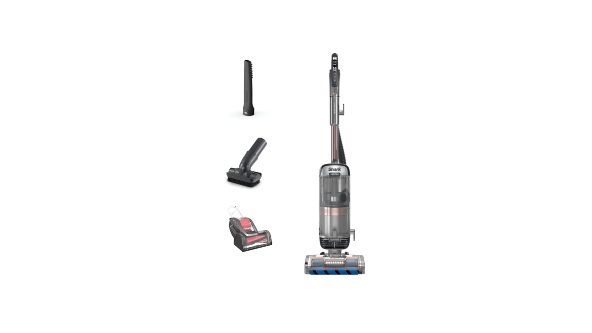 Shark Az2002 Vertex Powered Lift-away Upright Vacuum With Duoclean Powerfins,