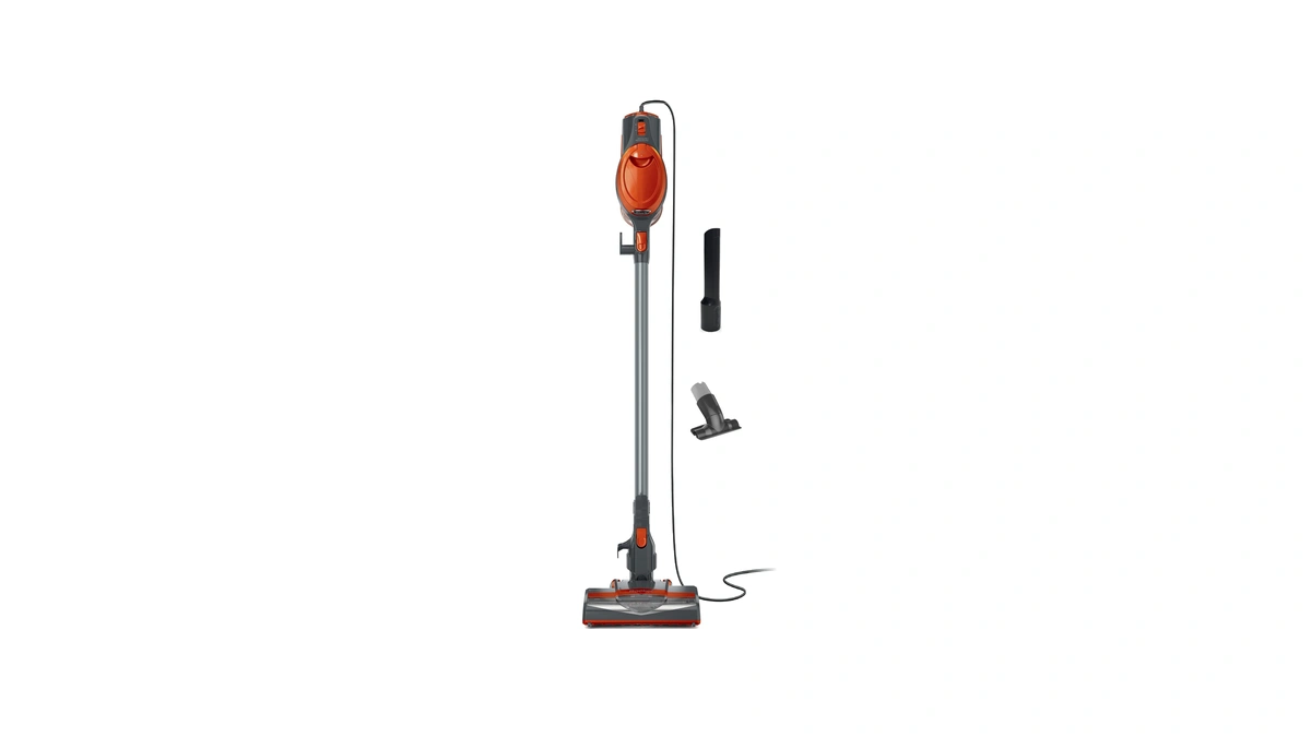 Shark Rocket Corded Stick Vacuum, Carpet & Hard Floors, Gray/orange,