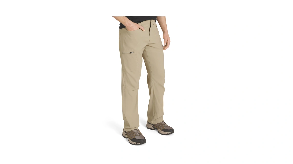 Eddie Bauer Men's Athletic Fit Fixed Waist Active Performance Rainier