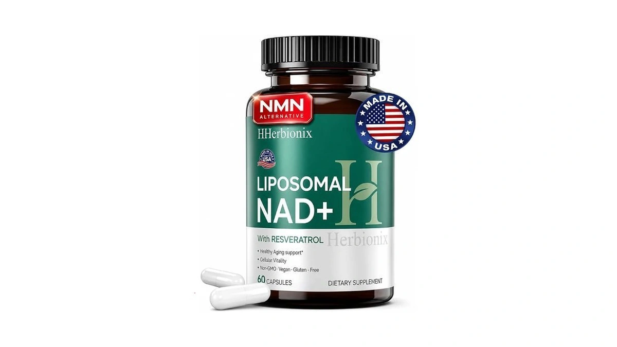Hherbionix Nad Supplement With Nicotinamide Riboside & Trans-resveratrol