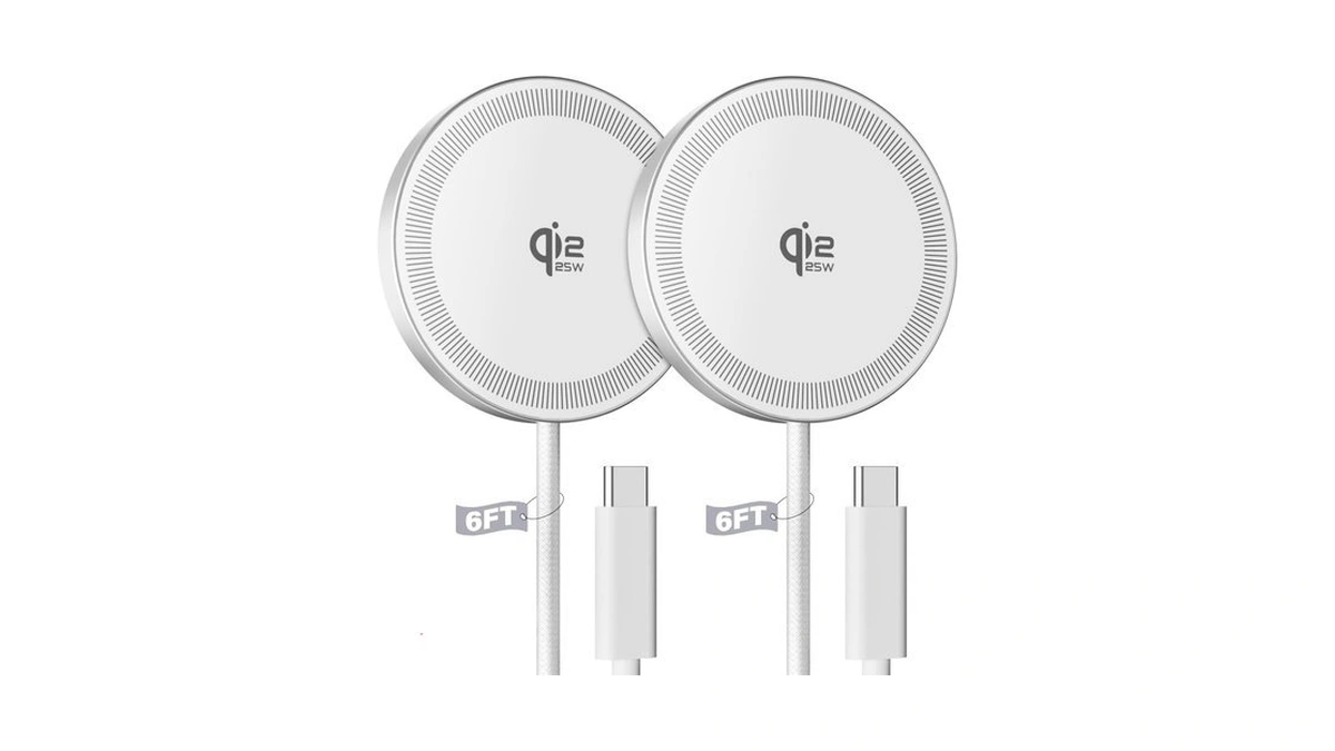 2pack Magnetic Wireless Charger 25w Fast Charger For Iphone 17/16/15/14/13/12