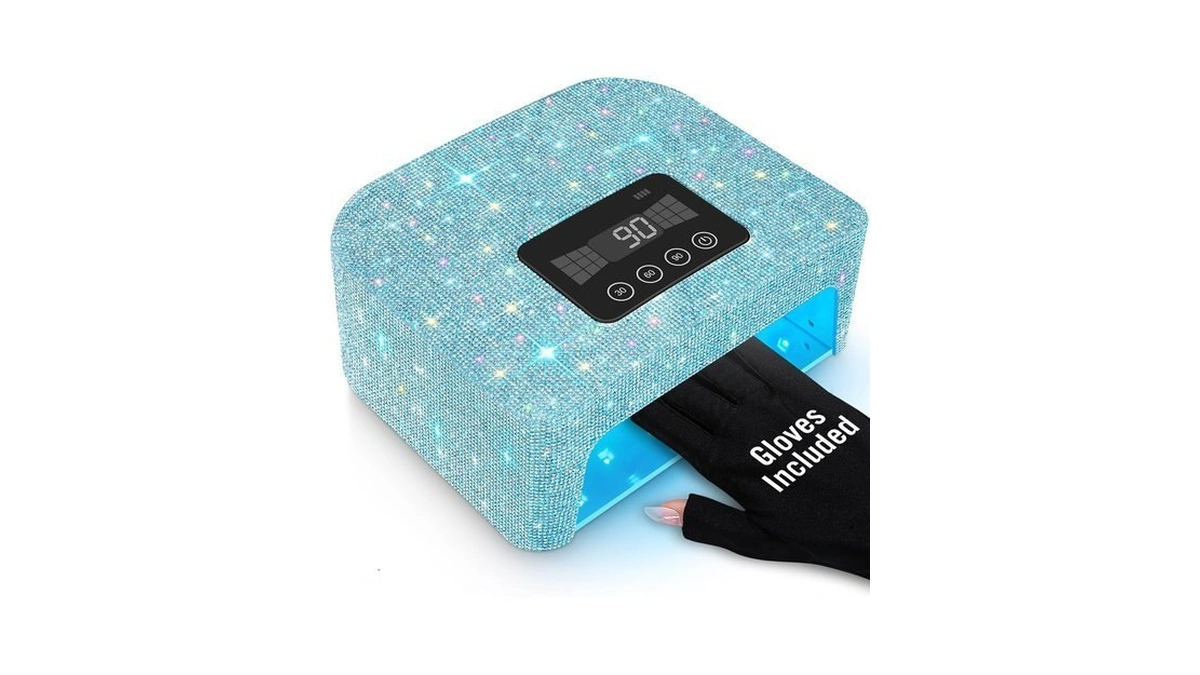 Aedavey Cordless Uv Nail Lamp, Rechargeable Uv Light For Gel