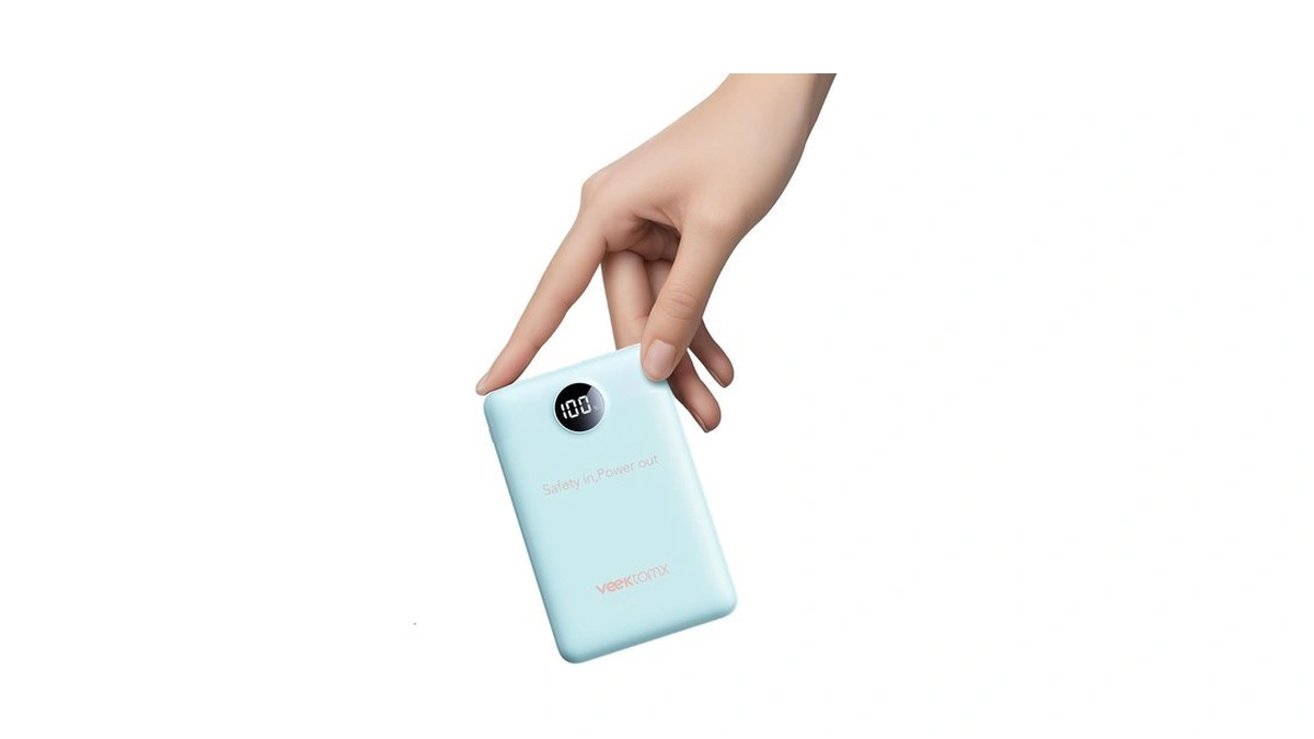 Veektomx 10000mah Mini Power Bank, 22.5w Fast Charger For Iphone