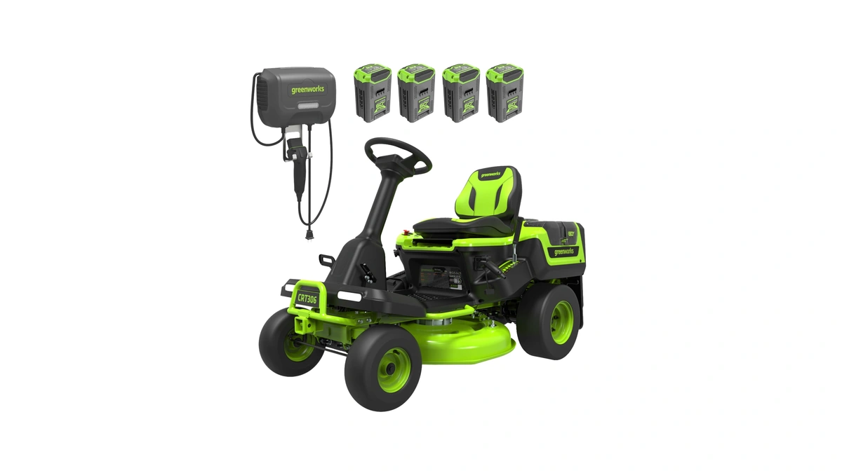 Greenworks 60v 30' Riding Lawn Mower (1.25 Acre, 16 Hp