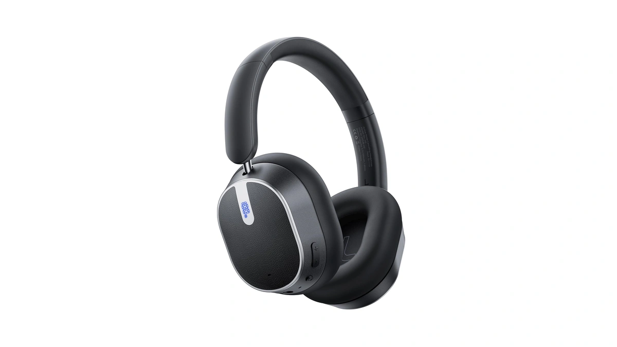 Active Noise Cancelling Headphones 120h Playtime Bluetooth 6.0 Wireless Headphones