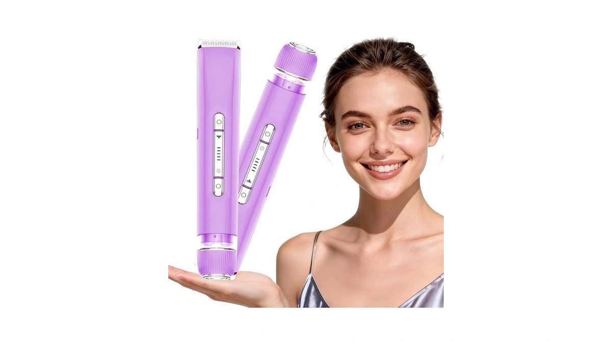 2 In 1 Personal Shaver For Women Pubic Hair Bikini