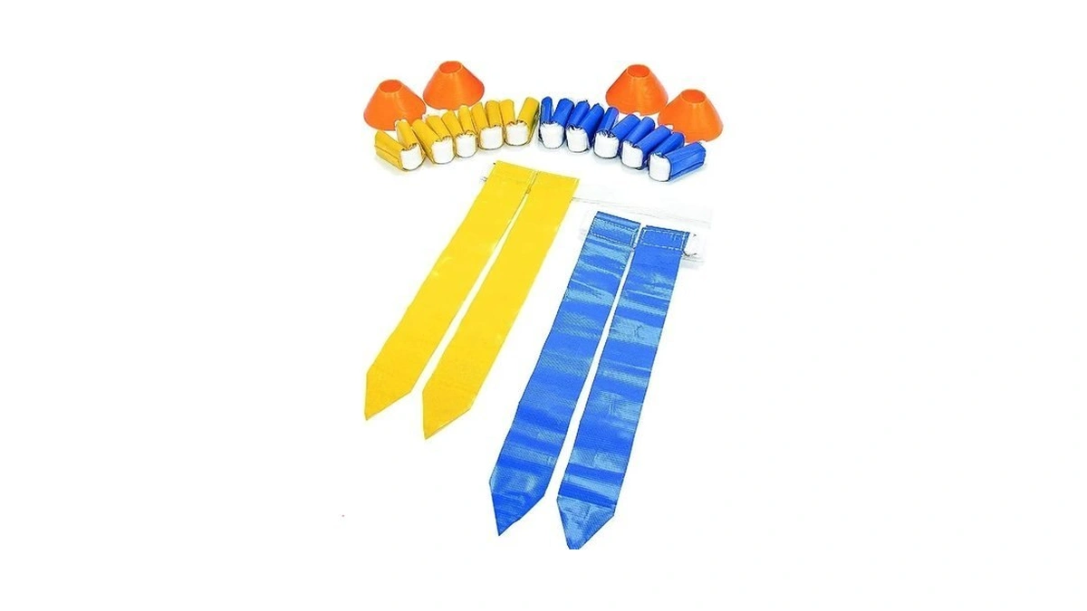 Sklz Flag Football 10-player Deluxe Set With Flags, Belts, And