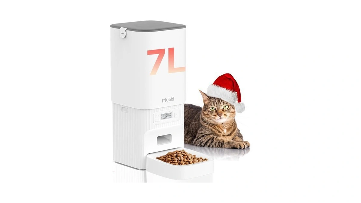 Automatic Cat Feeder - 7l/29 Cups Cat Food Dispenser With
