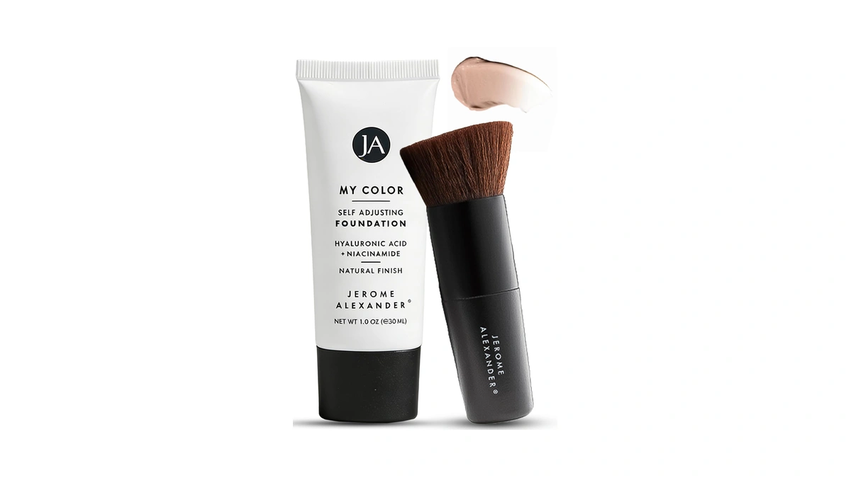 Jerome Alexander My Color Self-adjusting Foundation 2pc Set - Medium