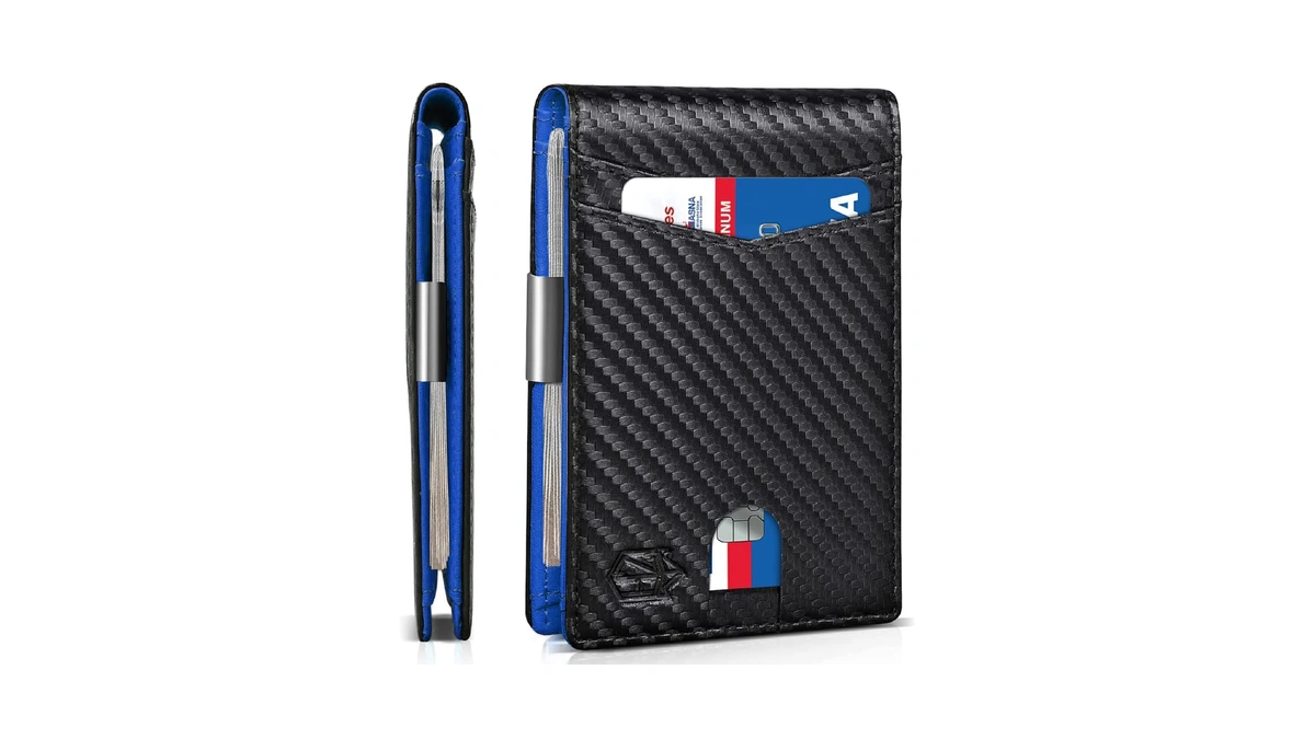 Zitahli Money Clip Wallets For Men,slim Bifold Wallet 10-12 Cards,