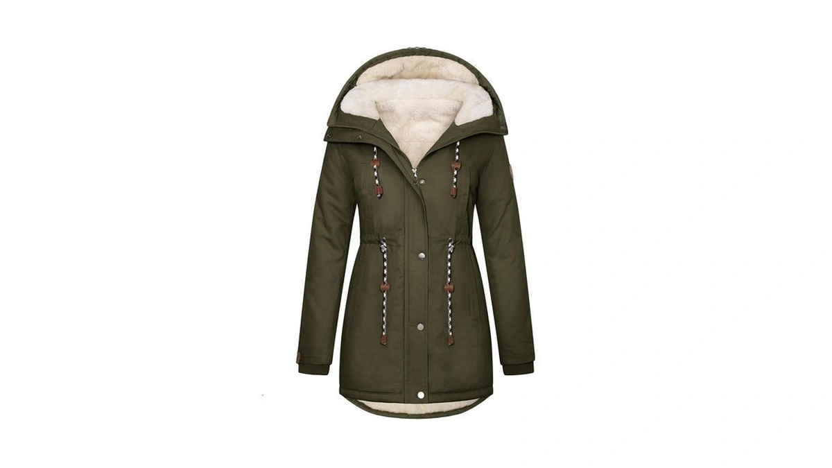 Wiepux Women's Cotton Thicken Down Jacket Sherpa Lined Coats 2025