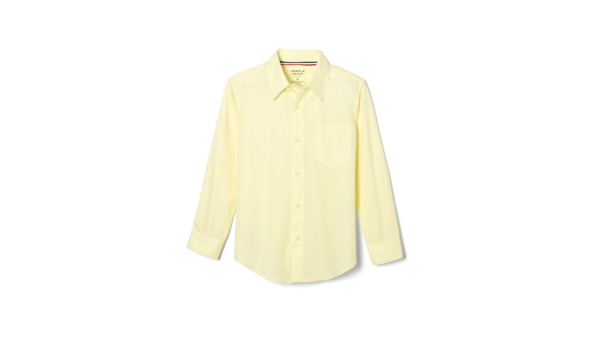 French Toast Boys Long Sleeve Classic Dress S...