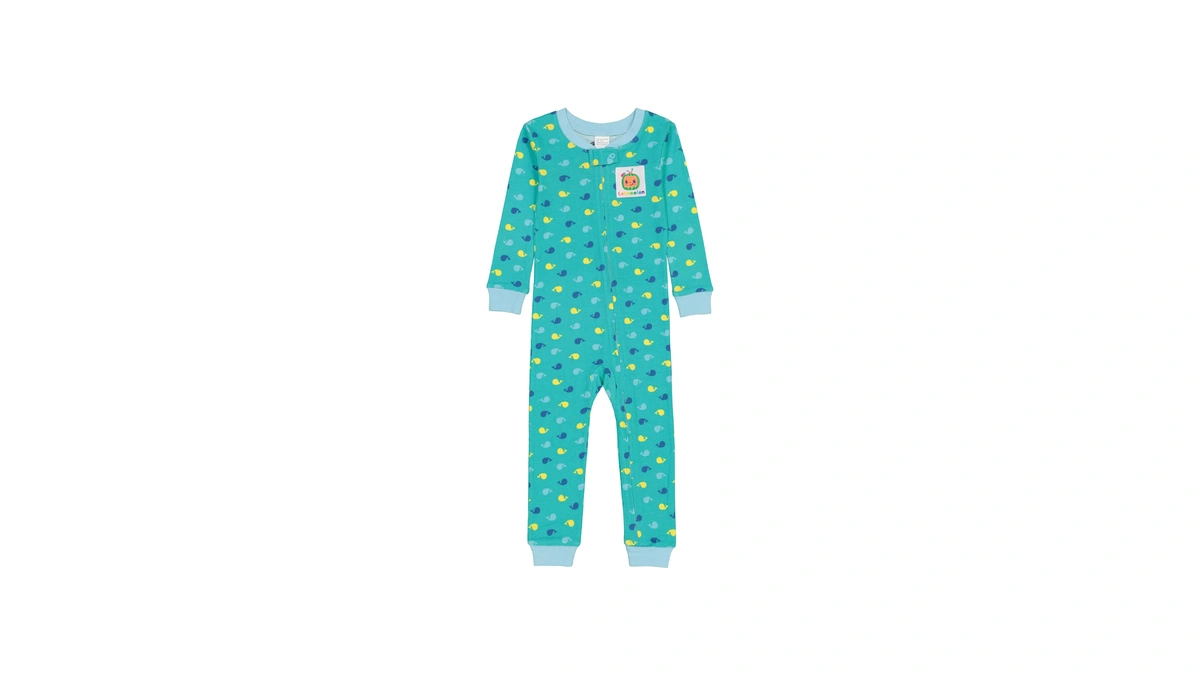 Cocomelon Unisex Kids’ Footless Snug-fit Cotton Onesie Pajamas, Jj Outfit,