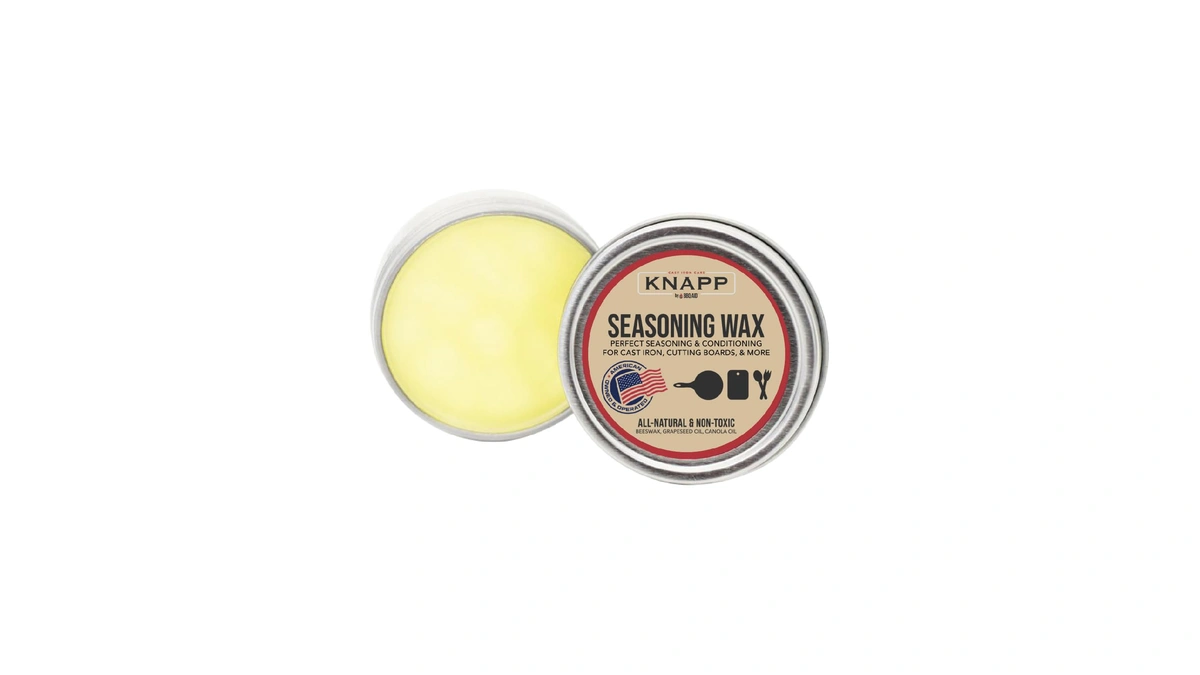 Cast Iron And Carbon Steel Seasoning Wax 1.5 Oz Restore