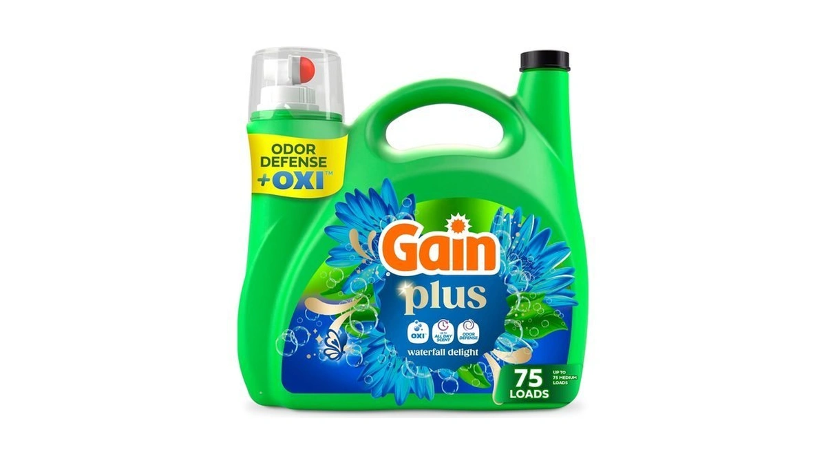 Gain Plus Liquid Laundry Detergent, Cleaner, Fresher, Now With Oxi,