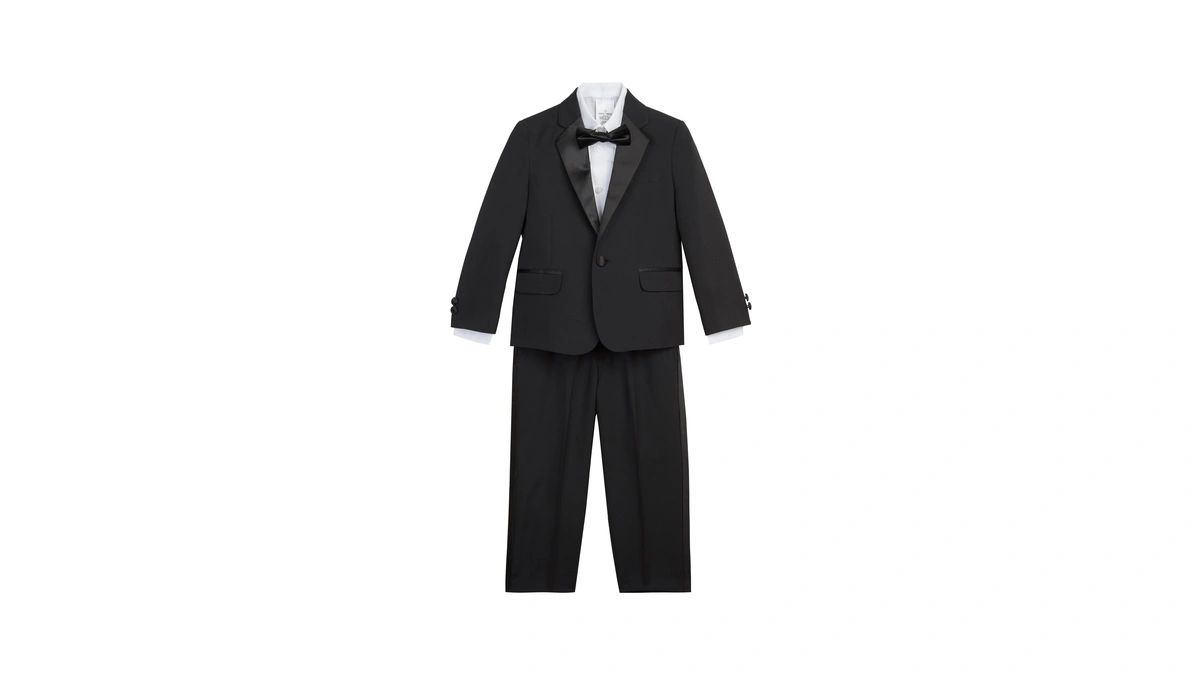 Nautica Boys' 4-piece Tuxedo Suit Set With Jacket, Pants, Dress