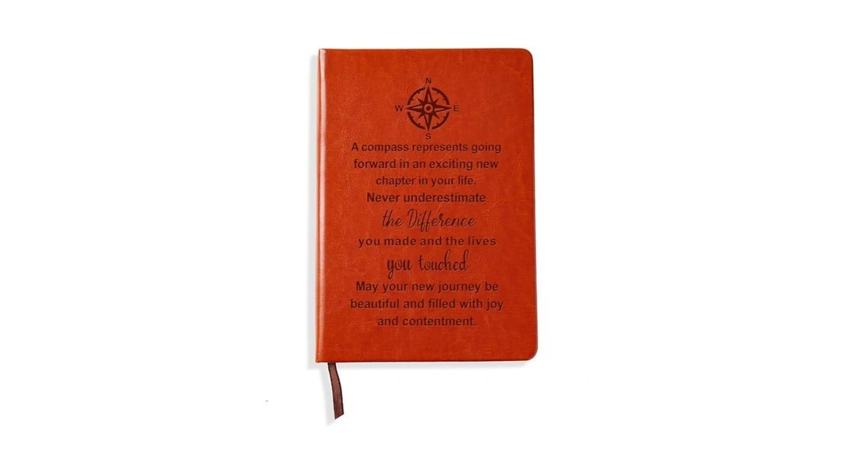 Lbwcer Retirement Gifts For Men,a5 Leather Journal Notebook,coworker Gifts,inspirational Gifts