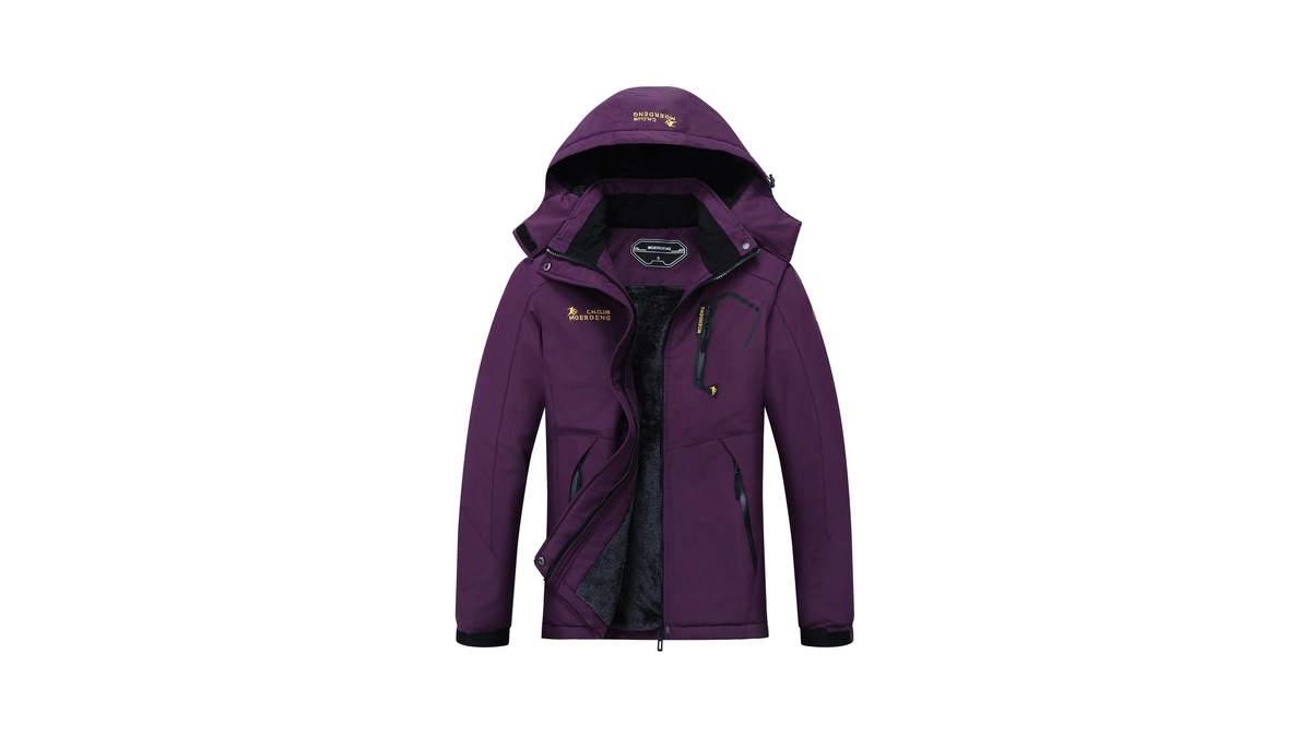 Moerdeng Women Waterproof Ski Jacket Warm Win...