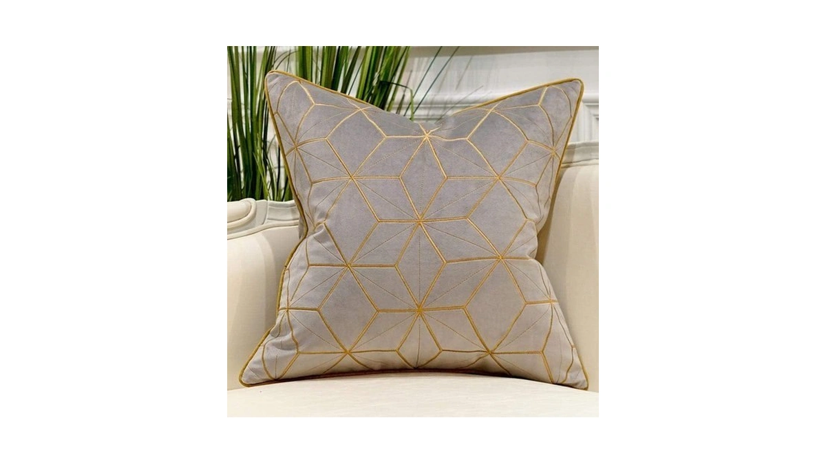 Avigers Throw Pillow Cover 18 X 18 Inch, Grey Gold,