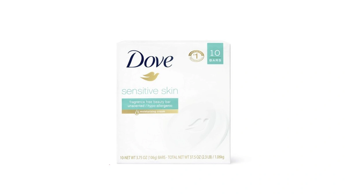 Dove Beauty Bar More Moisturizing Than Bar Soap Sensitive Skin