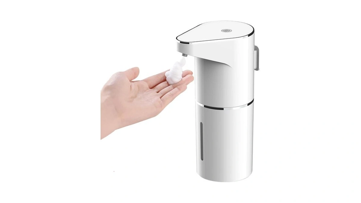 Automatic Touchless Foam Soap Dispenser, Touchless, Rechargeable, 350ml, With Adjustable