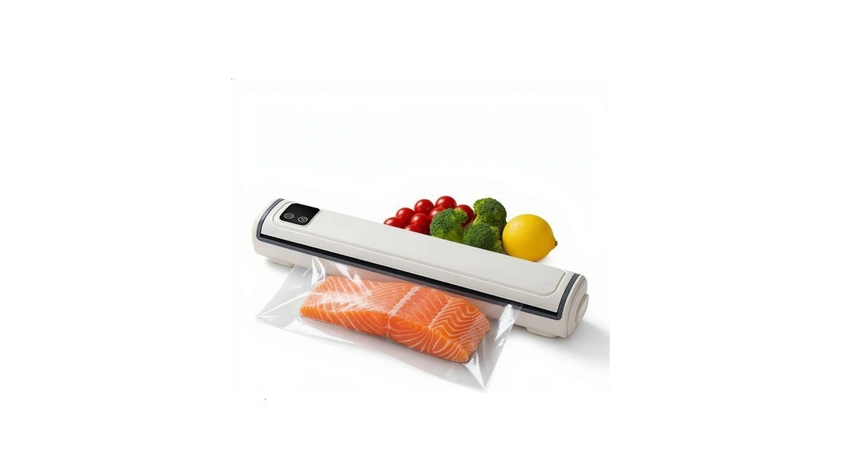 Vacuum Sealer With Compact Build, One-touch Automatic Sealing Cycle (10-20