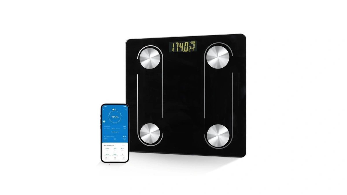 Ypenslzx Digital Scale With Led Display Practical Body Fat Scale,