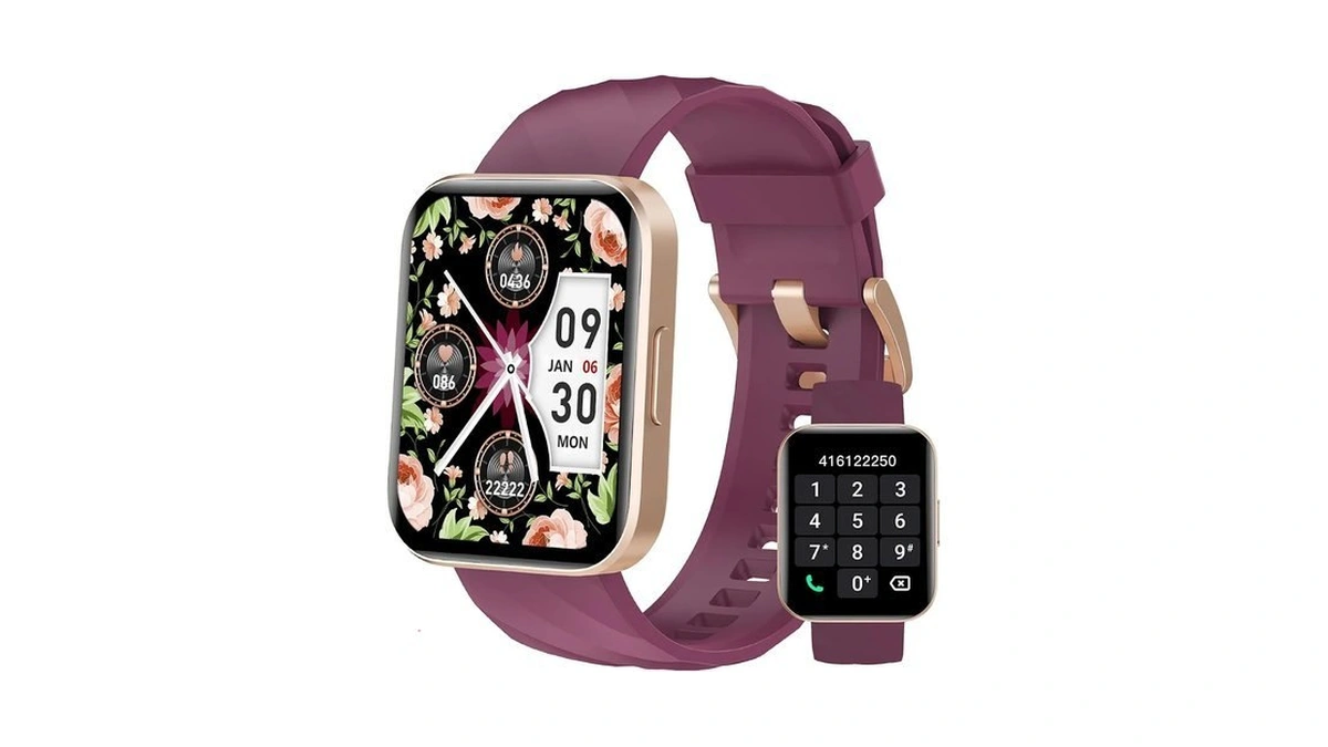 Smart Watch For Women, Answer/make Calls, For Iphone/android Phone Purple