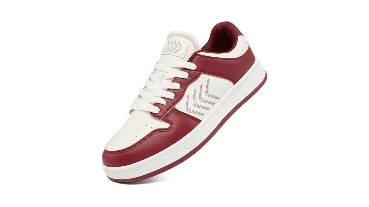Larwen Women's Comfortable Walking Sneakers: Low-top Cushioned Collar & Non-slip
