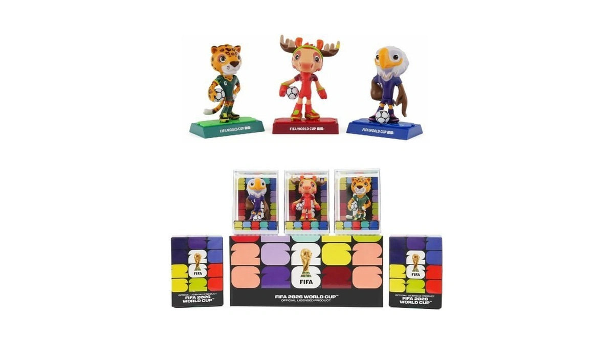 Lainergie Fifa 2026 World Cup Official Licensed Mascot 5 Inch