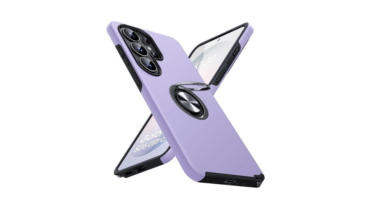 Jame For Samsung Galaxy S26 Ultra Case Ring Stand Shockproof
