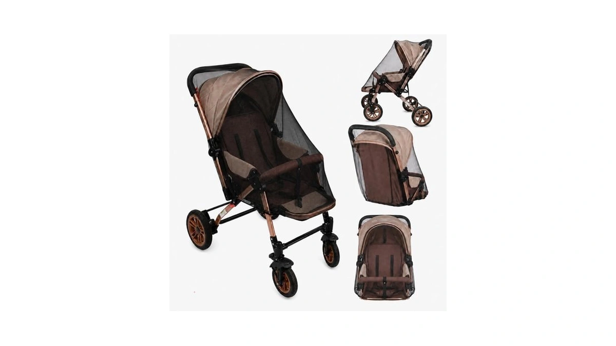 Pandaear 2 Pack Mosquito Net For Strollers, Universal Baby Bug