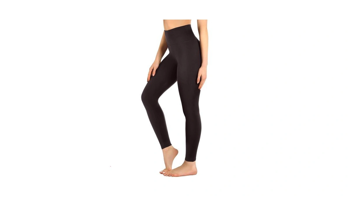 Ipletix Yoga Pants High Waisted Leggings For Women Brown Lxl