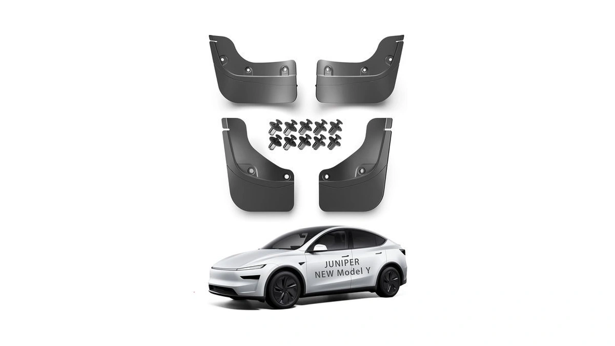 2025 New Tesla Model Y Juniper Accessories Mud Flaps -
