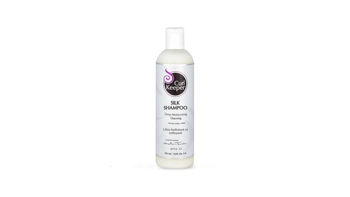 Curl Keeper Silk Shampoo For Curly Hair, 12 Fl Oz
