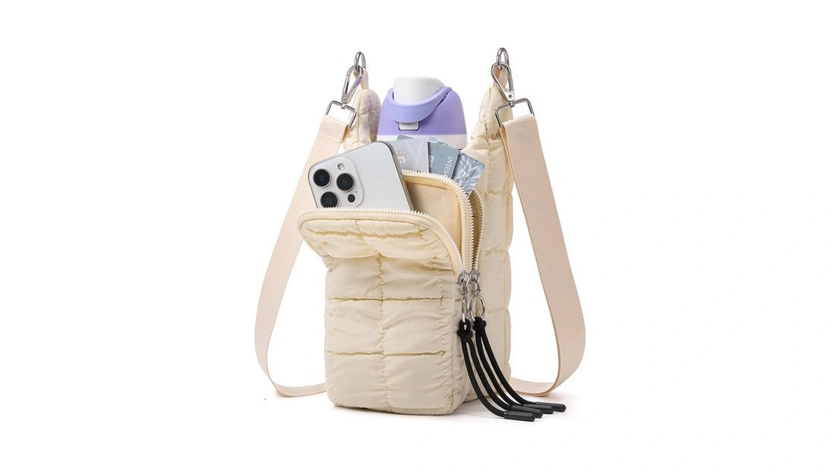 Woomada Water Bottle Holder Rfid Crossbody Bag For Women, Ideal