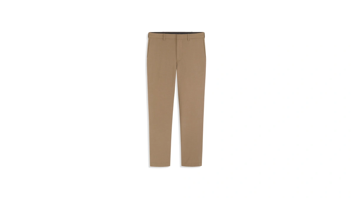 Van Heusen Men's Micro Hatch Soft Lux Straight Leg Pant,