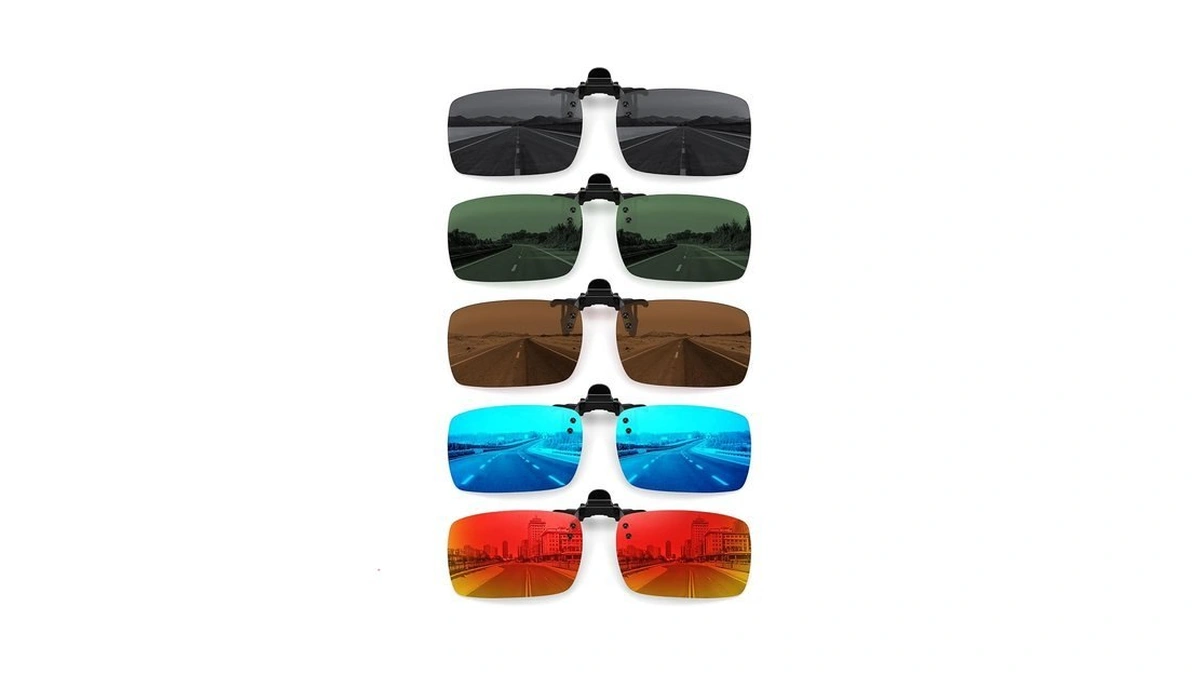 Storycoast Clip On Sunglasses For Men Women Polarized Fit Over