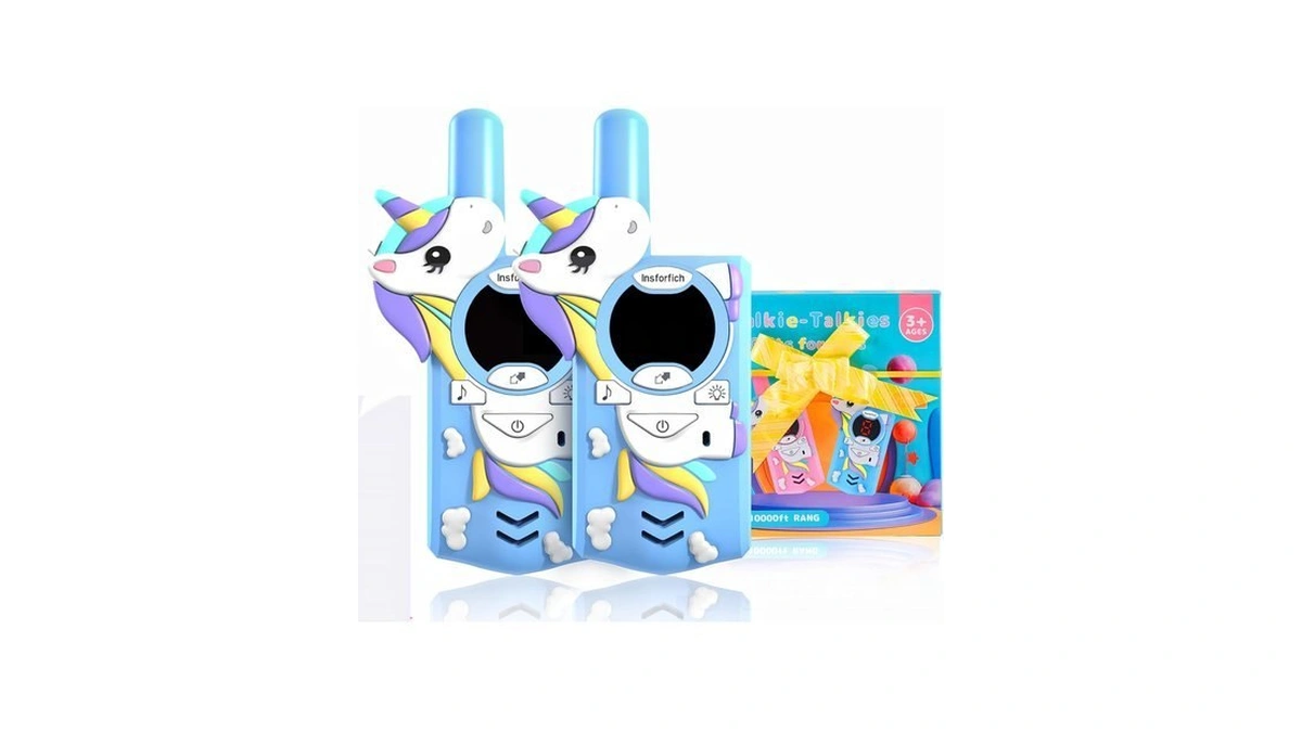 Unicorn Walkie Talkies For Kids,toys Gifts For 3 4 5
