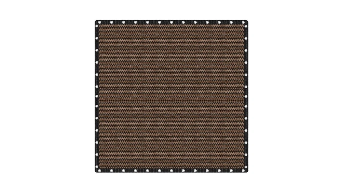 Vicllax 90% Shade Fabric Sun Shade Cloth With Reinforced Grommets,