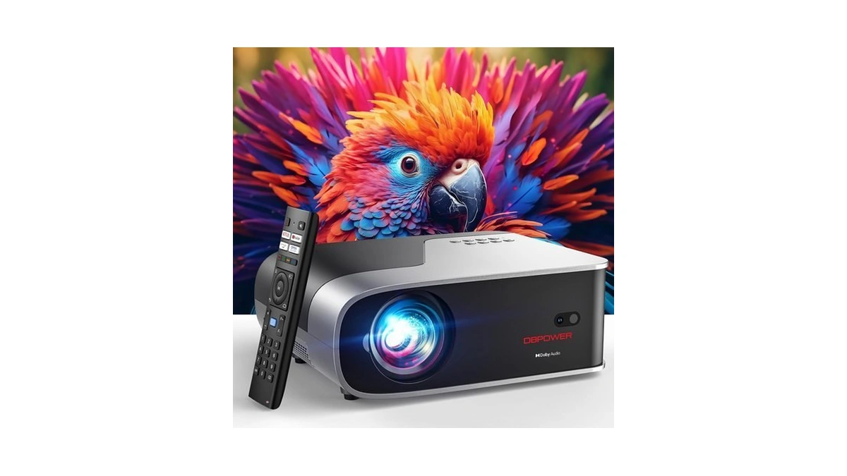 [auto Focus/auto Keystone] Smart Projector With Wifi And Bluetooth, Dolby