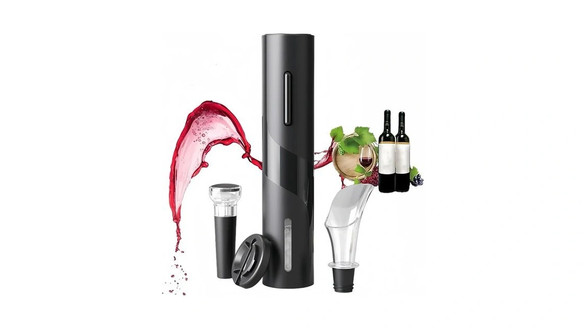 Amazon code: Peipu Electric Wine Bottle Opener, Easy