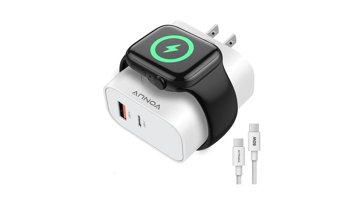 3-in-1 Adapter For Apple Watch, 20w Usb C Fast Charging