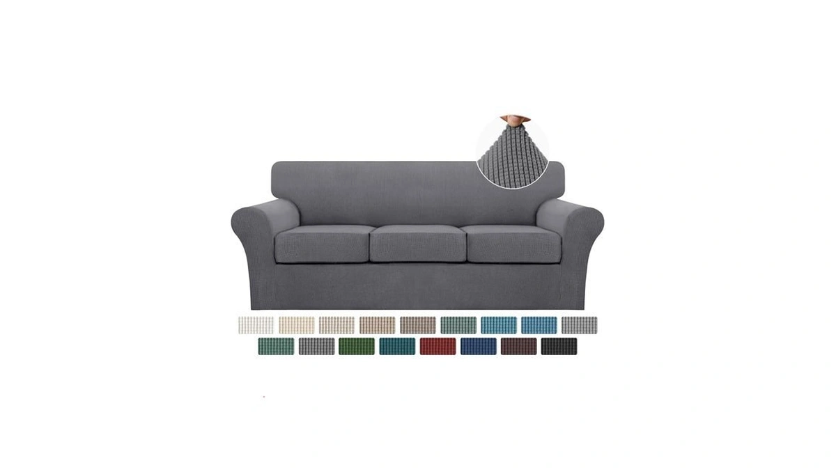 Turquoize 4 Piece Sofa Covers For 3 Cushion Couch Sofa