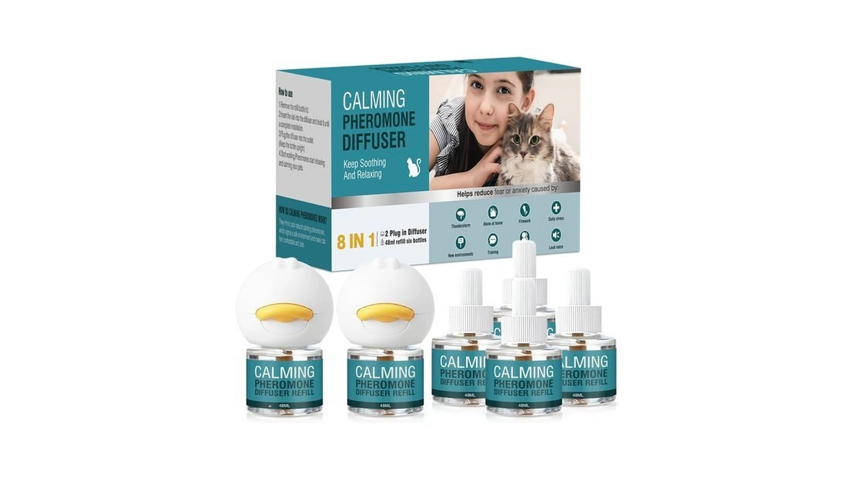 Cat Calming Diffuser 8 In 1 Multicat Pheromone Diffuser Pheromones